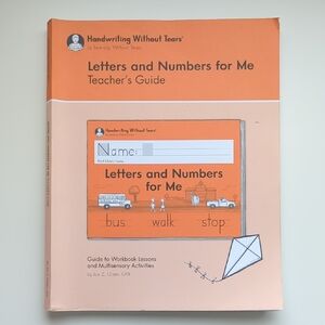 Letters and Numbers for Me - Orange Teacher's Guide